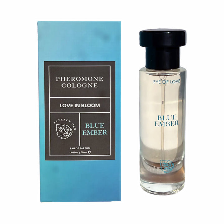 Eye of Love Bloom Attract Her Pheromone Parfum Blue Ember 1 oz. - Headshop.com