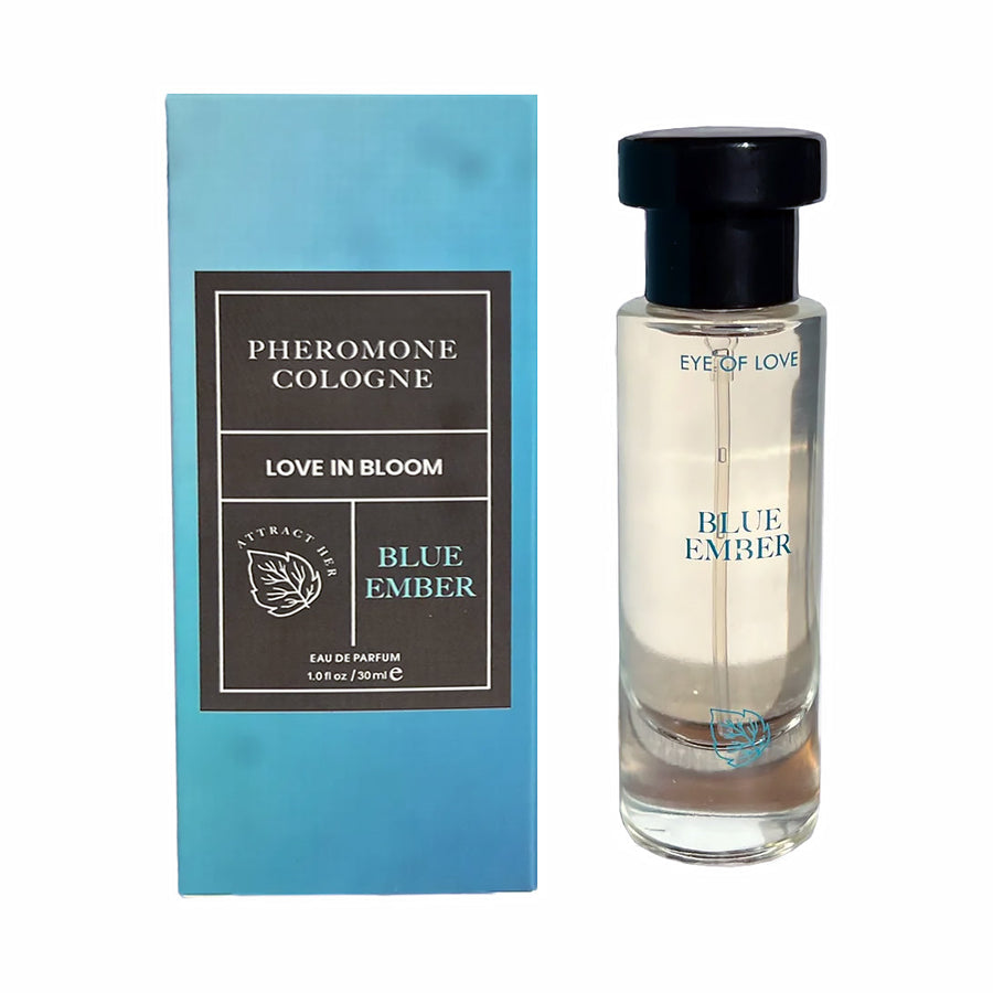 Eye of Love Bloom Attract Her Pheromone Parfum Blue Ember 1 oz. - Headshop.com