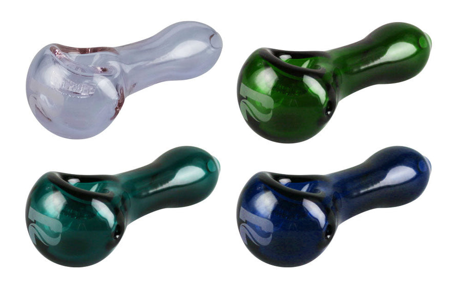 Pulsar Spoon Pipe Built-In Honeycomb Screen- 4"/Colors Vary - Headshop.com