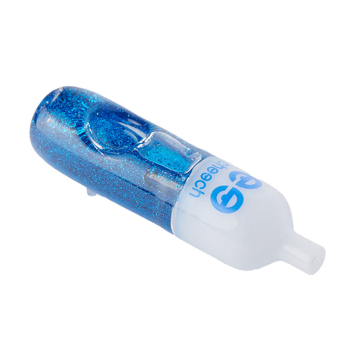 Cheech Glass 4.5" Glycerin Glitter Pipe - Headshop.com