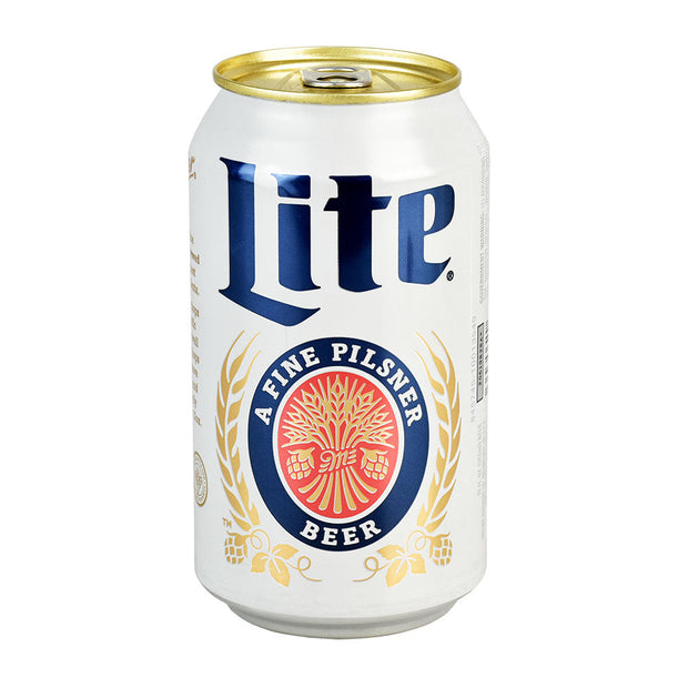 Beer Can Diversion Stash Safe - 12oz / Miller Lite - Headshop.com