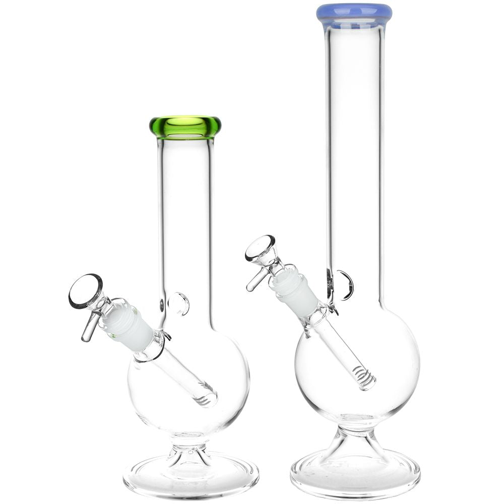 Spherical Splendor Round Bottom Water Pipe | 14mm F |Colors Vary - Headshop.com