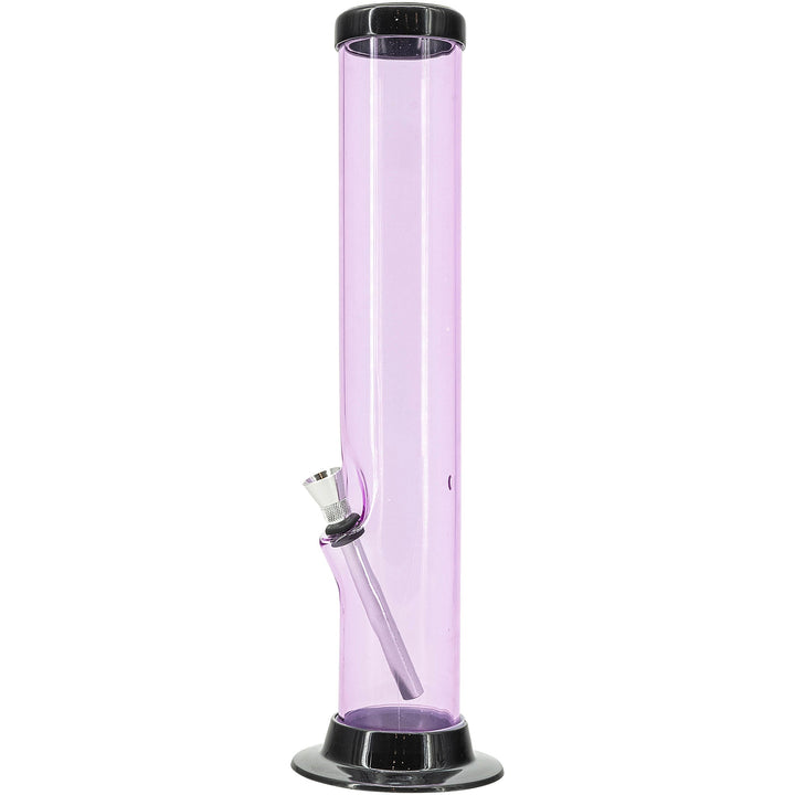 Straight Tube Acrylic Bong  6-9-12-15"
