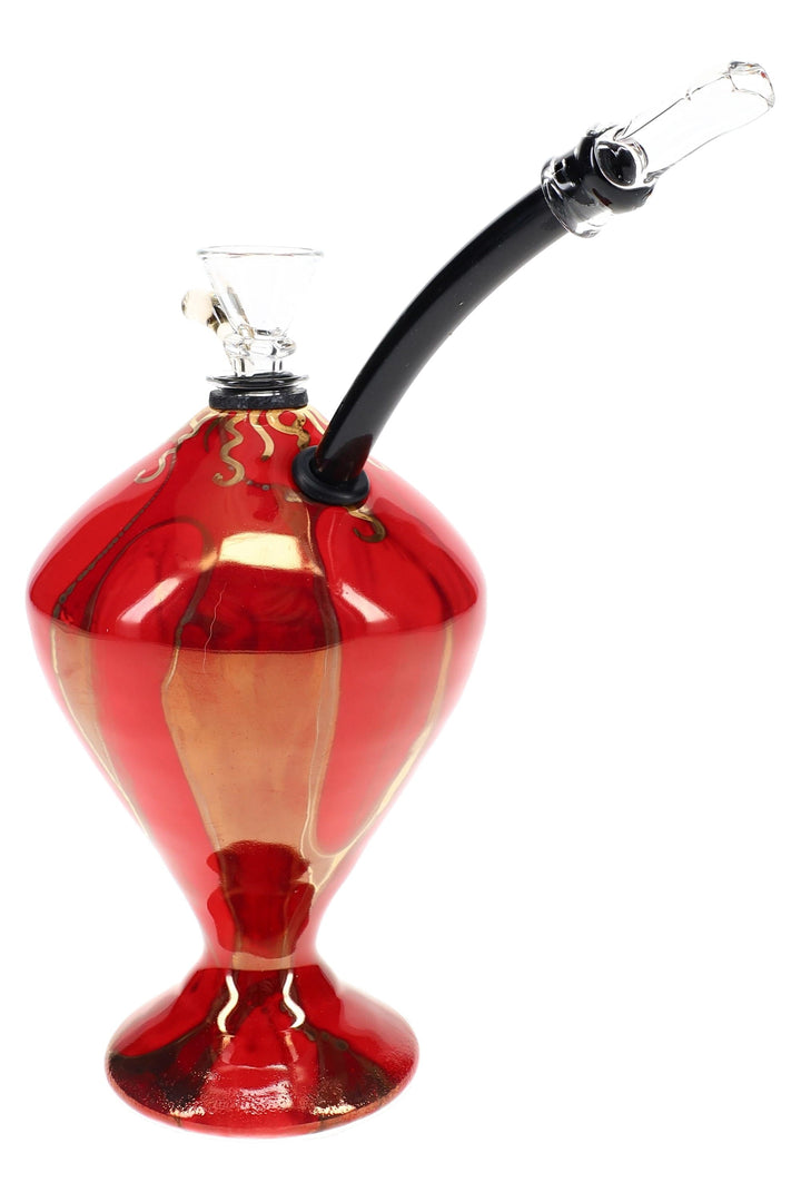 Ancient Creations 6″ Gold-Vein Ceramic Hookette