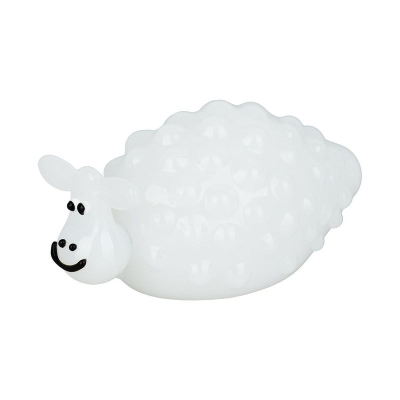 Woolly Sheep Glass Hand Pipe - 3.5" - Headshop.com