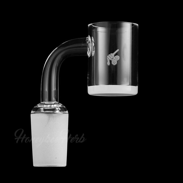 Honey & Milk Quartz Banger - 90° Degree | YL - Headshop.com