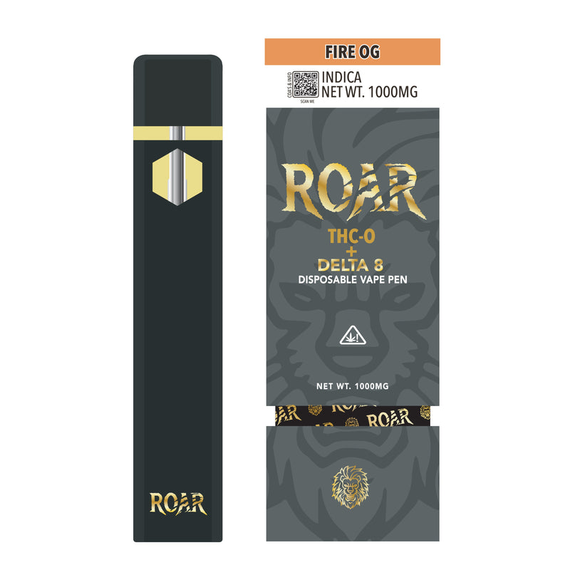 Roar 1ML THC-P + D8 1000MG - Fire OG - Headshop.com