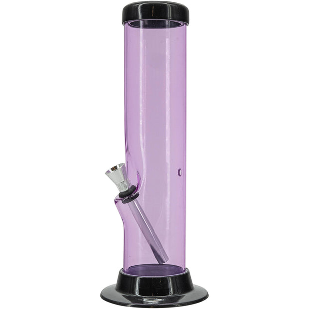 Straight Tube Acrylic Bong  6-9-12-15"
