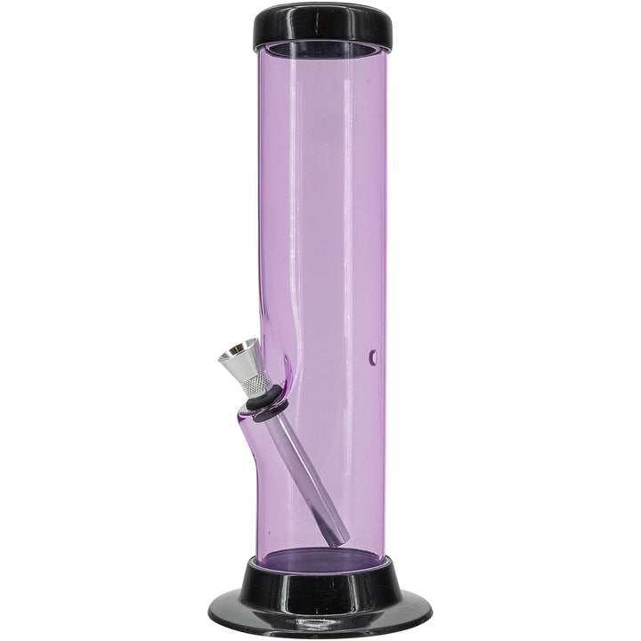 Straight Tube Acrylic Bong  6-9-12-15"