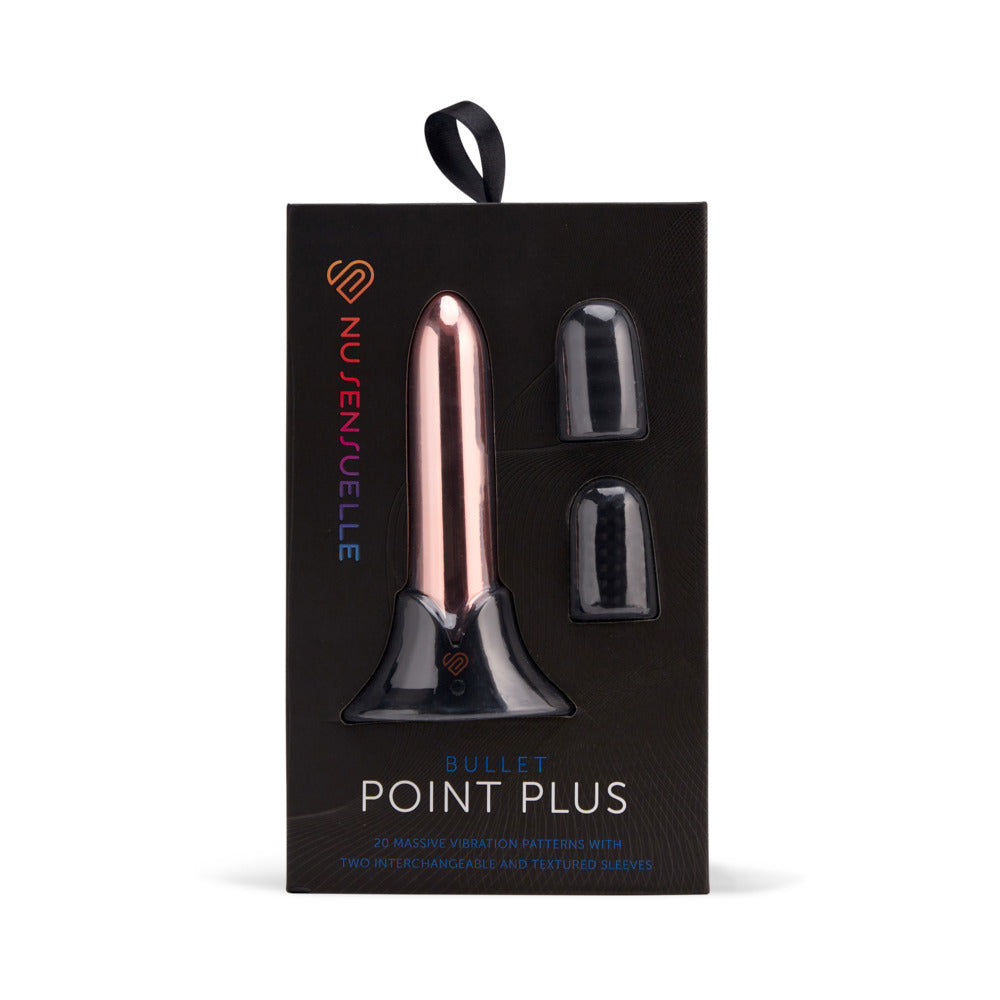 Nu Sensuelle Point Plus Bullet with Sleeves Rose Gold - Headshop.com
