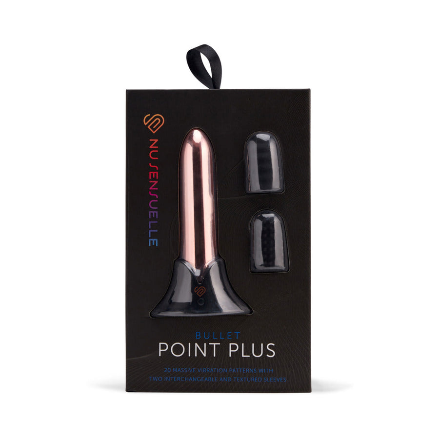 Nu Sensuelle Point Plus Bullet with Sleeves Rose Gold - Headshop.com