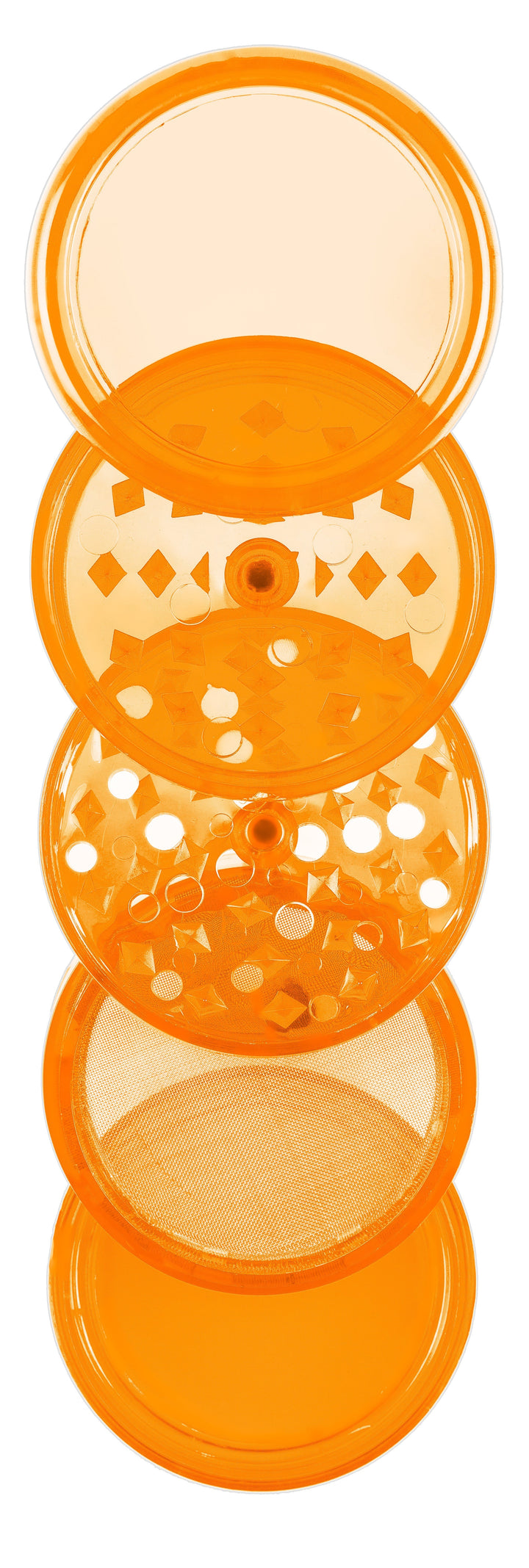 Higher Standards 4-Piece Herb Grinder with Pollen Catcher - Headshop.com