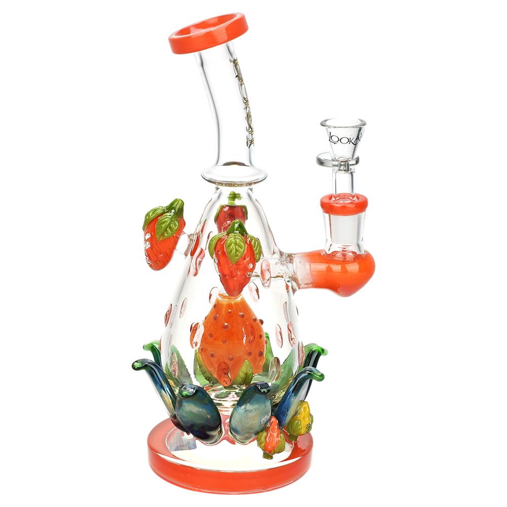 Lookah Glass Very Berry Water Pipe - 9.25" / 14mm F - Headshop.com