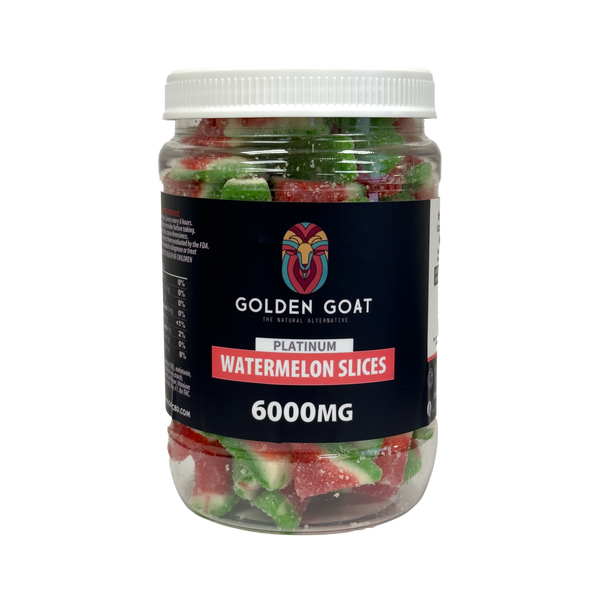 CBD Platinum Gummies - Watermelon Slices 6000MG