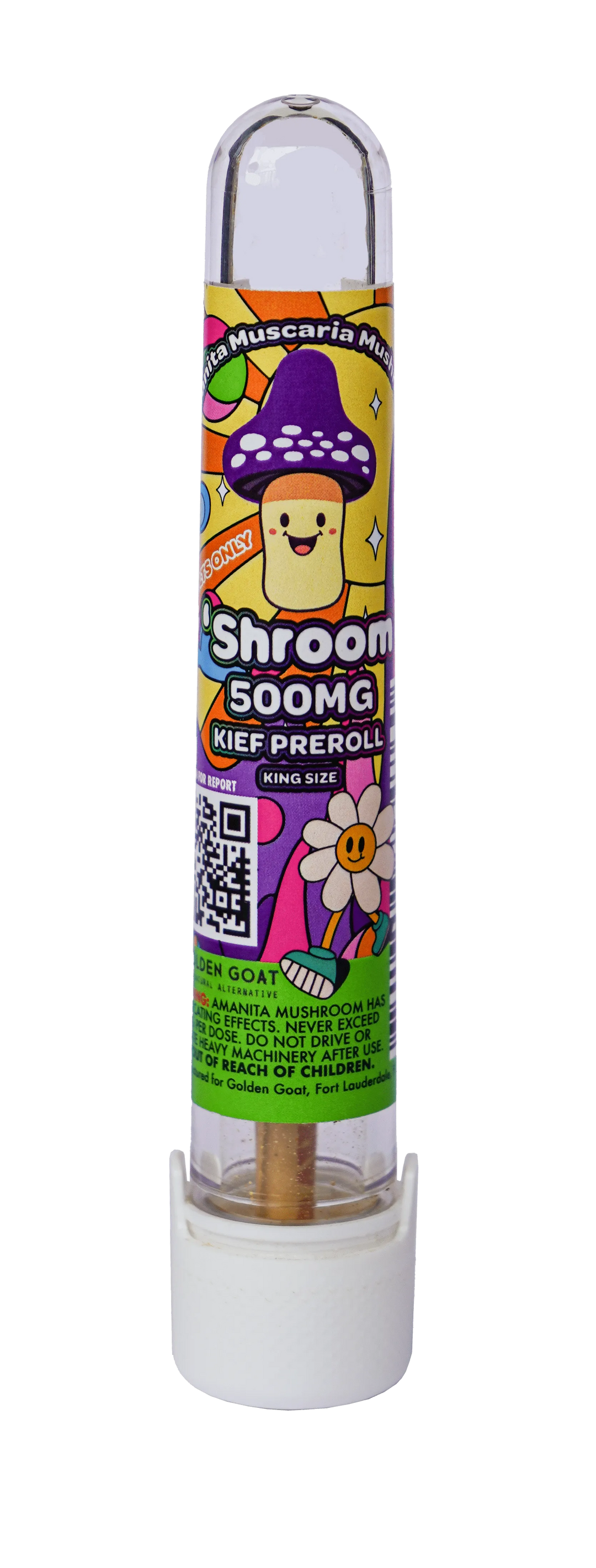 SHROOM – 350mg – Kief Preroll – KING SIZE - Headshop.com