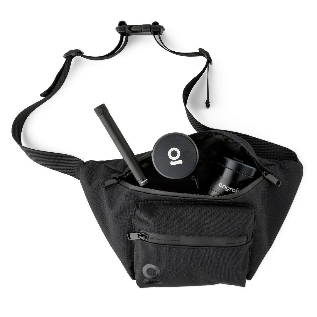 Ongrok Carbon-lined Fanny Pack / Travel Pouch - Headshop.com