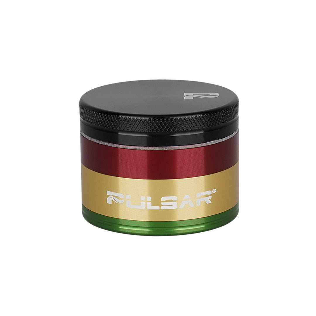 Pulsar Solid Top Aluminum Grinder - GR762 - 4pc / 2" - Headshop.com