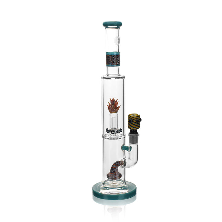 High Society | Cygnus Premium Wig Wag Waterpipe (Turquoise) - Headshop.com
