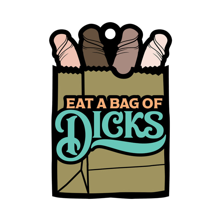 Wood Rocket Air Freshener Bag of Dicks - Headshop.com