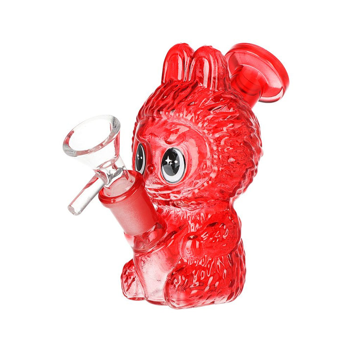 Funny Animal Glass Mini Water Pipe - 4.5" / 14mm F / Colors Vary