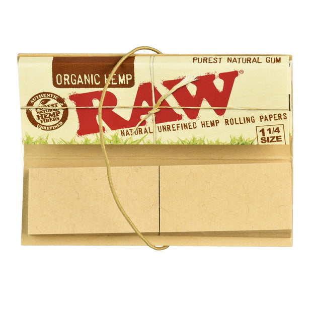 24pc Display-Raw Organic Hemp 1Â¼ Connoisseur Rolling Papers - Headshop.com