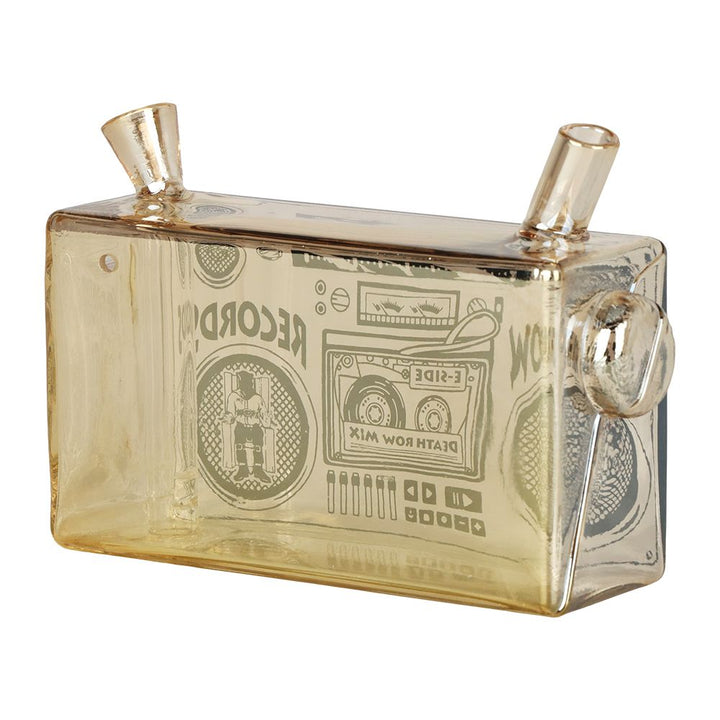 Death Row Records Boom Box Glass Blunt Bubbler | 5"