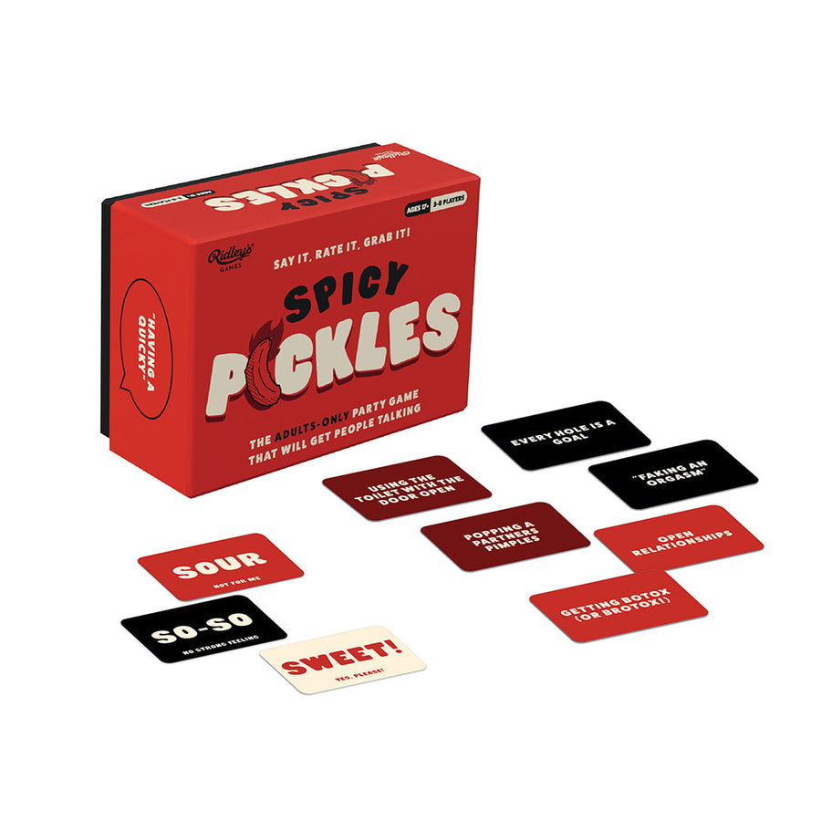 Spicy Pickles: The adults-only party game that will get people talking - Headshop.com
