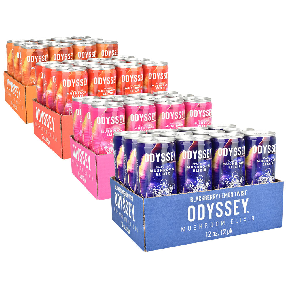 Odyssey Mushroom Sparkling Elixir | 12oz | 12pc Case - Headshop.com