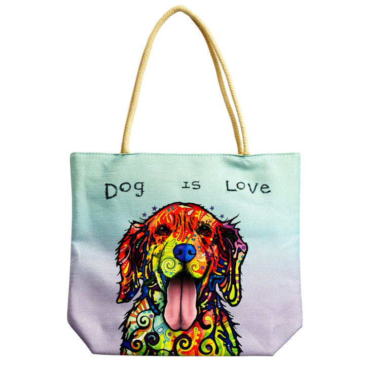 Jute Rope Handled Tote Bag - Headshop.com