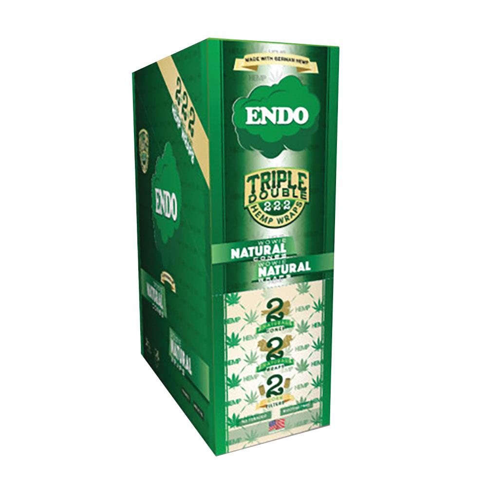 Endo Triple Double Hemp Wraps / Cones Combo - Headshop.com
