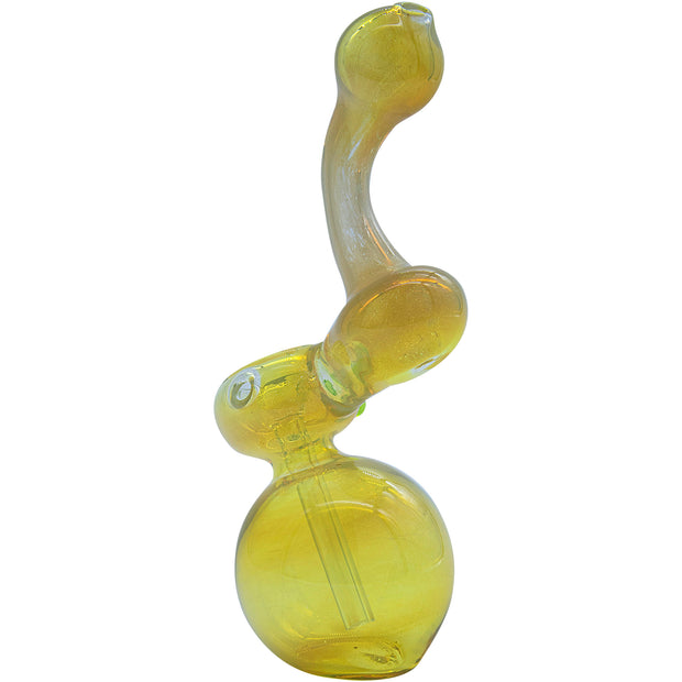 LA Pipes "Silver Sherlock" Fumed Sherlock Bubbler Pipe (Various Colors) - Headshop.com