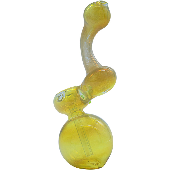 LA Pipes "Silver Sherlock" Fumed Sherlock Bubbler Pipe (Various Colors) - Headshop.com