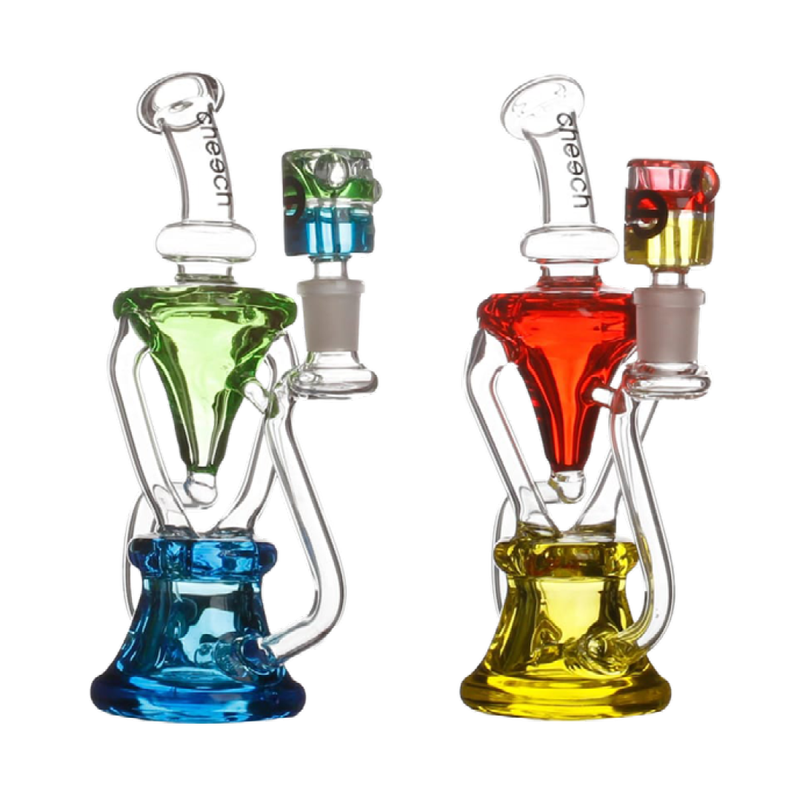 Cheech Glass Dual Color Glycerin Recycler - Headshop.com
