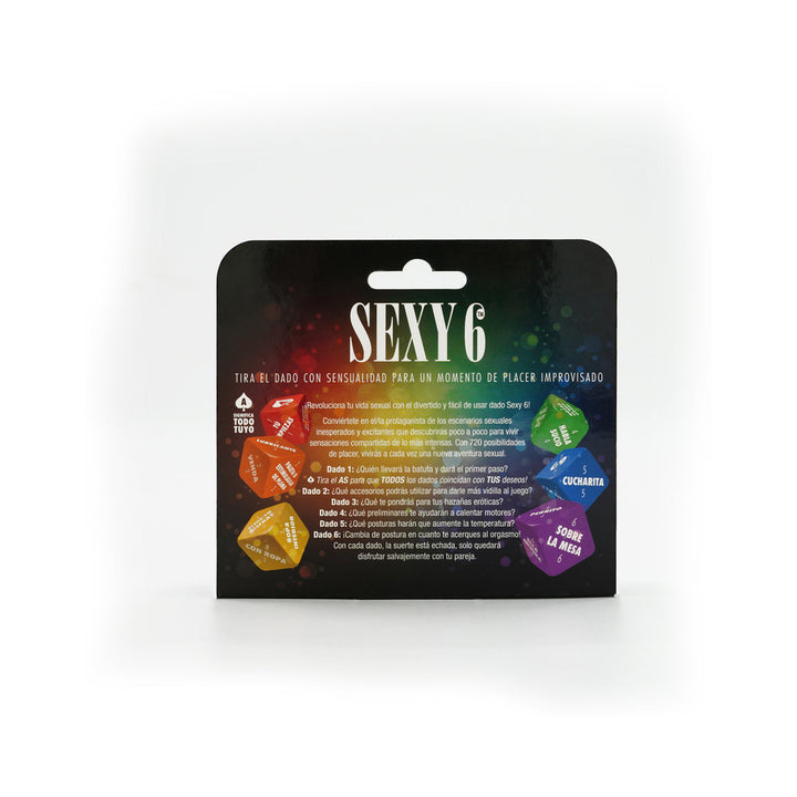 Sexy 6 Dice Game Pride Edition Spanish - Headshop.com