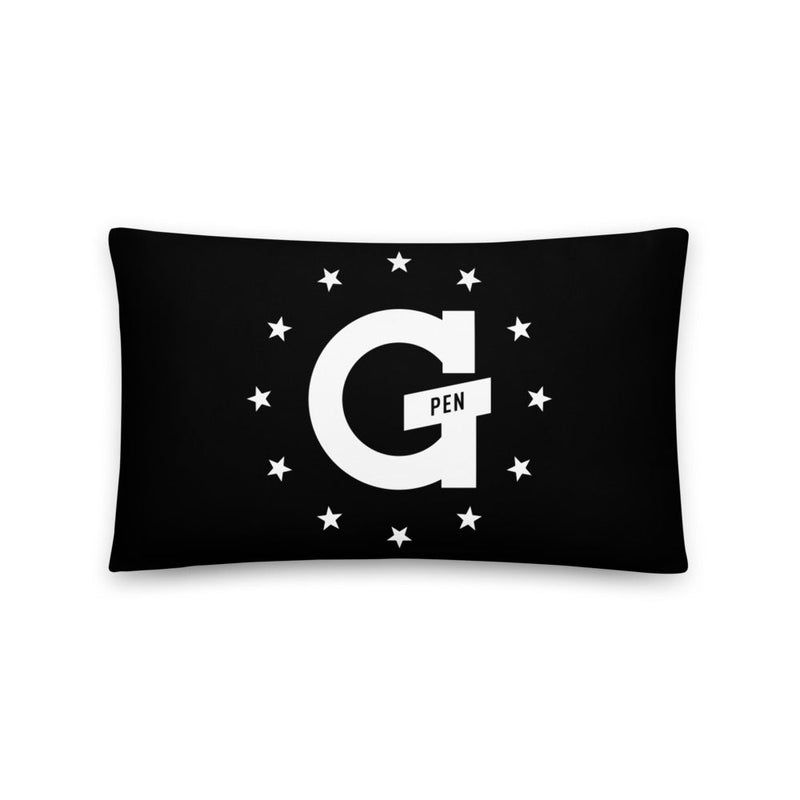 G Pen Throw Pillow - Headshop.com