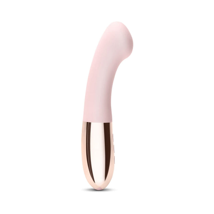 Le Wand Gee Rechargeable Silicone G-Spot Targeting Vibrator Rose Gold - Headshop.com