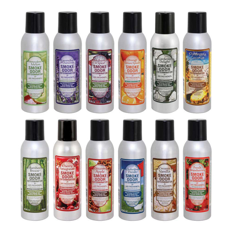 7oz Smoke Odor Exterminator Spray - Year - 12PC BOX - Headshop.com