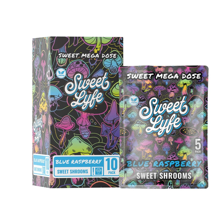 Sweet Shrooms Gummies - Blue Raspberry - Headshop.com