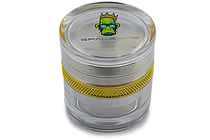 Space King Clear Shell Grinder - Headshop.com