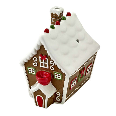 holiday gingerbread house pipe - Headshop.com