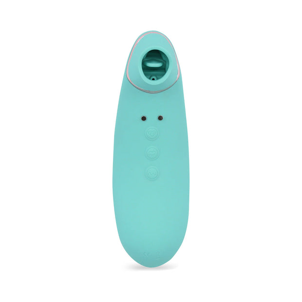 Nu Sensuelle Trinitii 3-in-1 Suction Tongue Vibe Electric Blue - Headshop.com