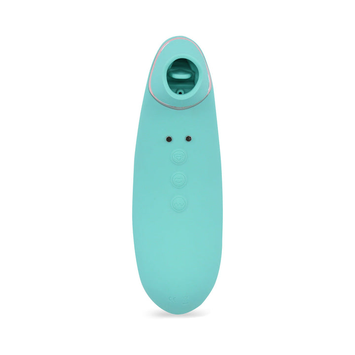 Nu Sensuelle Trinitii 3-in-1 Suction Tongue Vibe Electric Blue - Headshop.com