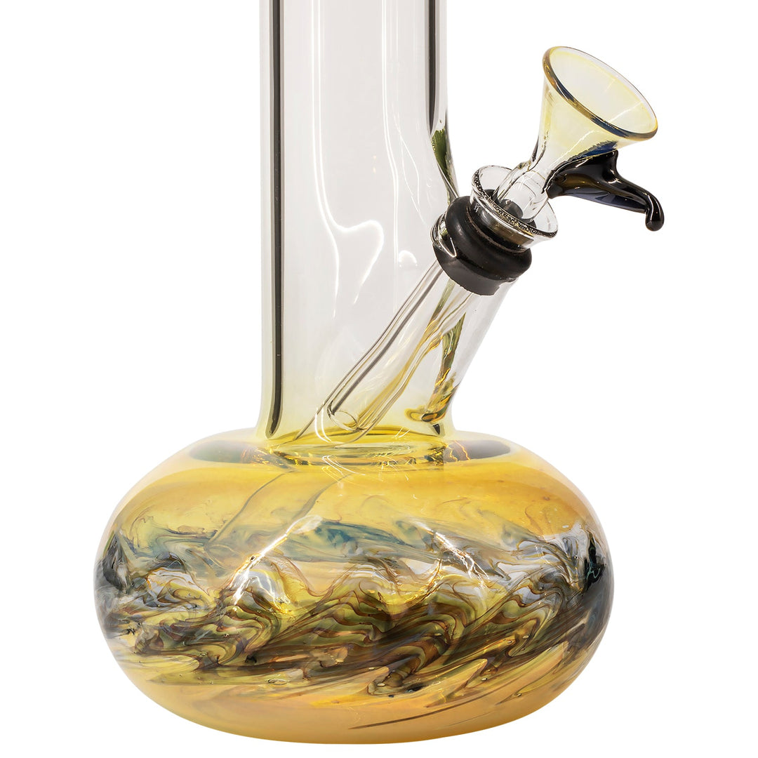 LA Pipes "Smoke Signals" Buoy Fumed Base Bong - Headshop.com