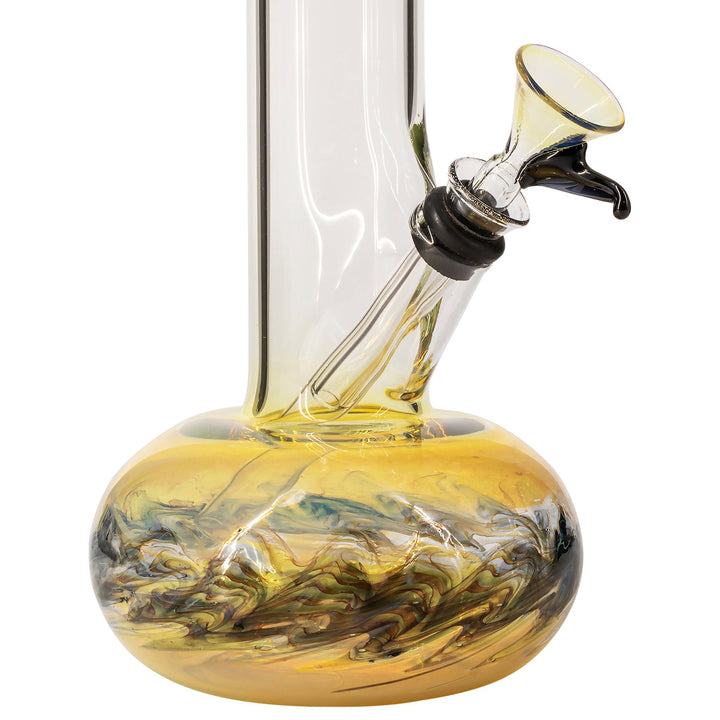 LA Pipes "Smoke Signals" Buoy Fumed Base Bong - Headshop.com