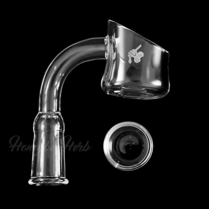 HONEY CUP QUARTZ BANGER - 90° DEGREE | YL - Headshop.com