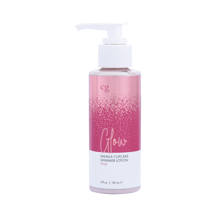 CG Glow Vanilla Cupcake Shimmer Lotion Pink 4 oz. - Headshop.com