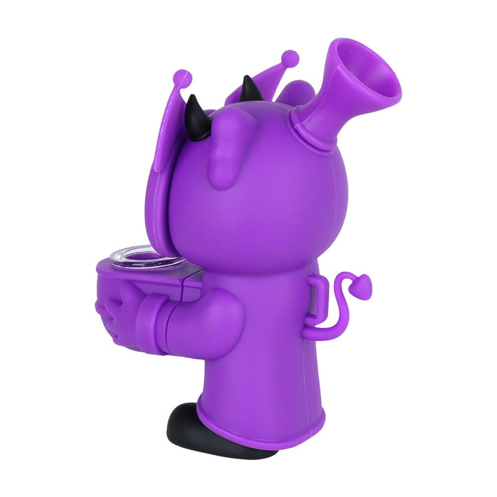 Don't Feed The Gremlin Silicone Bubbler - 5.5 - Headshop.com