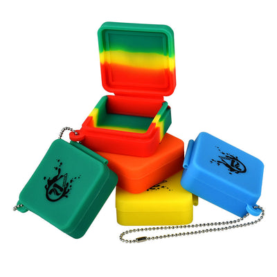 30PC DISPLAY - Pulsar RIP Series Silicone Slab Container - 9ml / Assorted Colors - Headshop.com