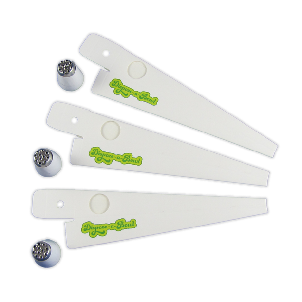 The Dispoze-a-Bowl® 3-Pack: Your Essential On-The-Go Clean Smoke - Headshop.com