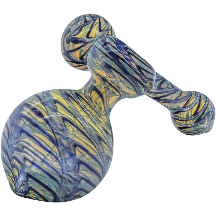 LA Pipes "Colored Sidecar" Fumed Sidecar Bubbler Pipe (Various Colors) - Headshop.com